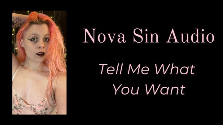 What Do You Want? [Audio Only Gender Neutral Captioned