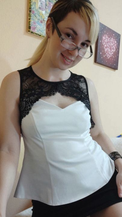 Pretty secretary waiting orders from the Boss