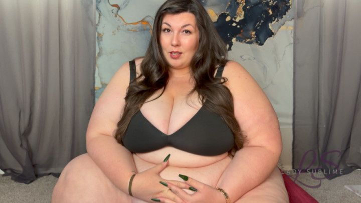 SSBBW Turns Feeder Boyfriend Into Cuckold