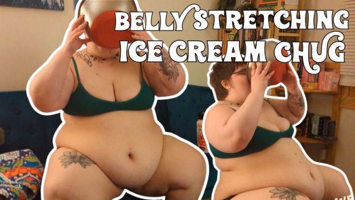 BBW Belly Stretching Ice Cream Bloat