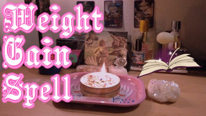 Weight Gain Candle Spell - ASMR & Meditation for Weight Gain