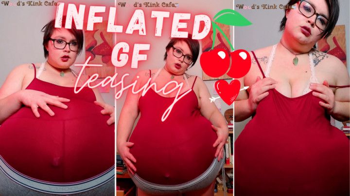 Inflated Girlfriend Teasing