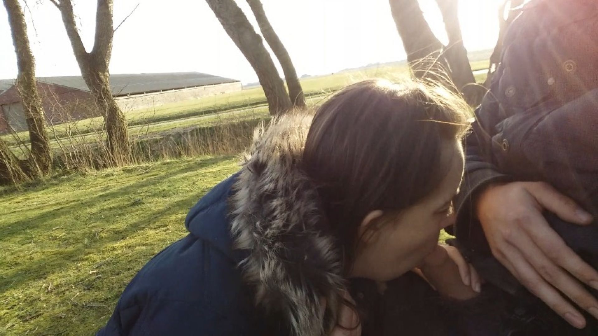 I gave him a blowjob on the side of the road, CAUGHT