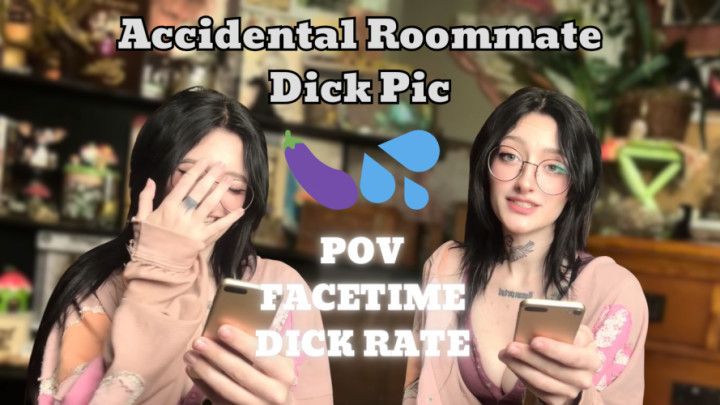 FREE!! POV:You Send Your Hot Roommate a Cock Pic | RATE