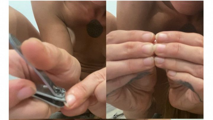 Nail Tapping + Clipping