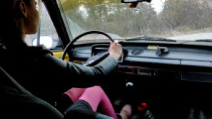 Driving and pedal pumping custom video