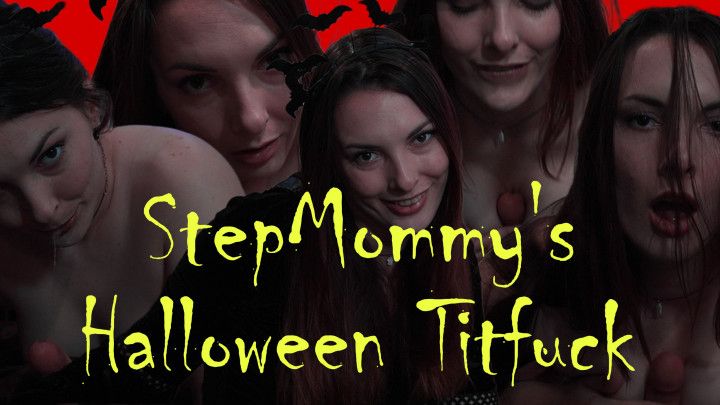 step-Mommy's Halloween Titfuck