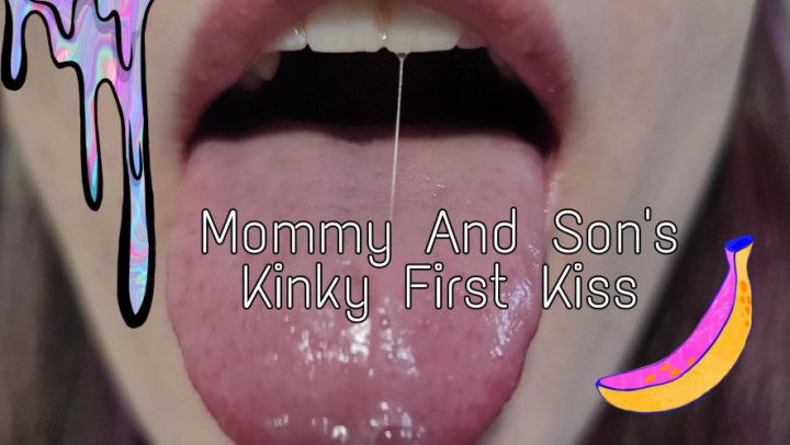 Step-Mommy And step-Son's Kinky First Kiss