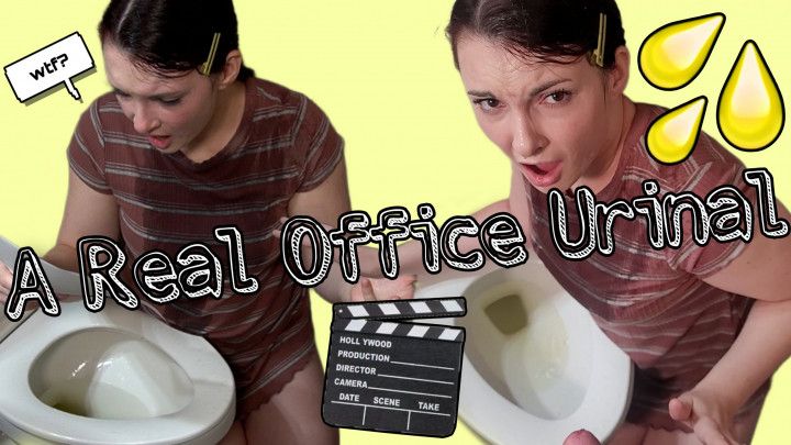 A Real Office Urinal