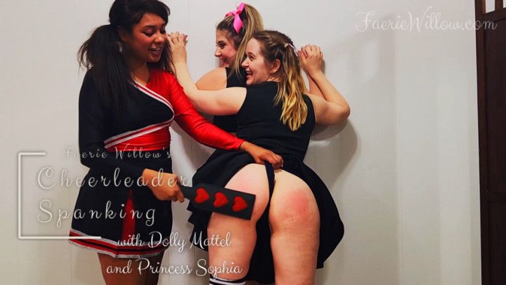 Cheerleader Hazing Spanking