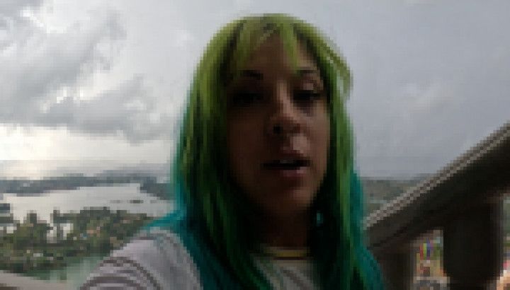 Hiking a mountain in Colombia