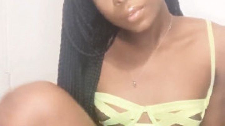 Akaya Prime rides clear dildo