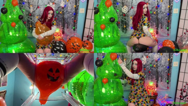 Sally's Balloon Popping Nightmare Before Christmas