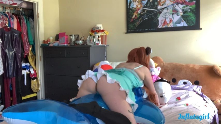 Accidental Pop Ride &amp; Inflate Blue Whale