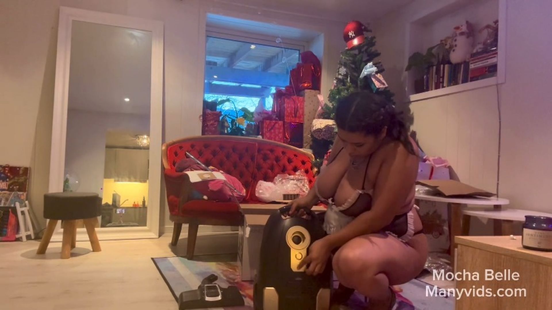 Maid Reviewing New Vacuum Cleaner