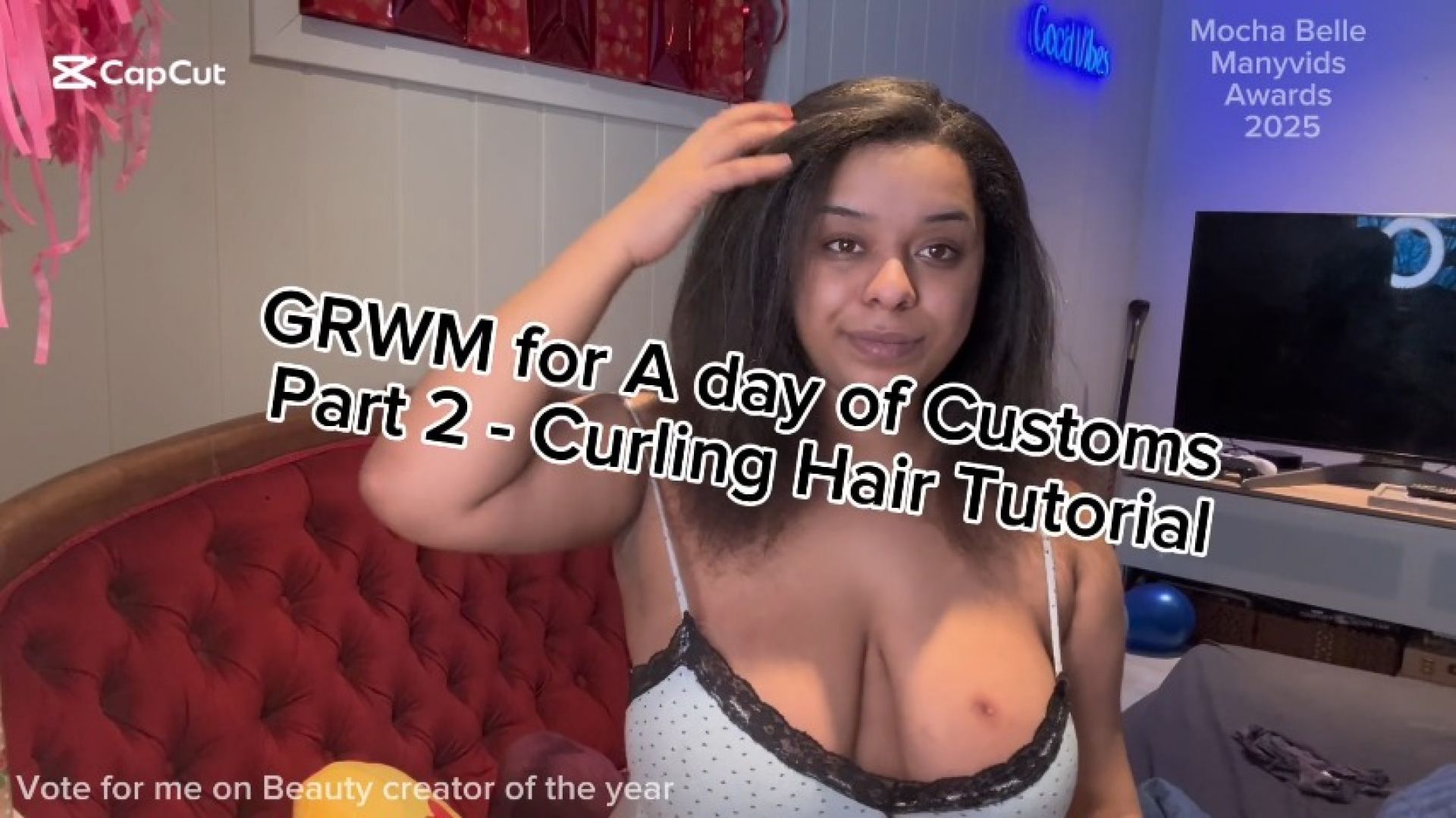 Curling Hair Tutorial - Teacher