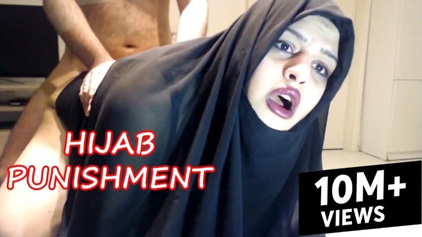 I PUNISHED MY FRIEND's HIJAB step-MOM