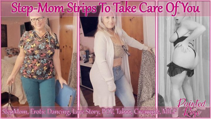 step-Mom Strips To Take Care Of You 4K