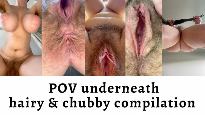 POV: Face riding hairy and chubby
