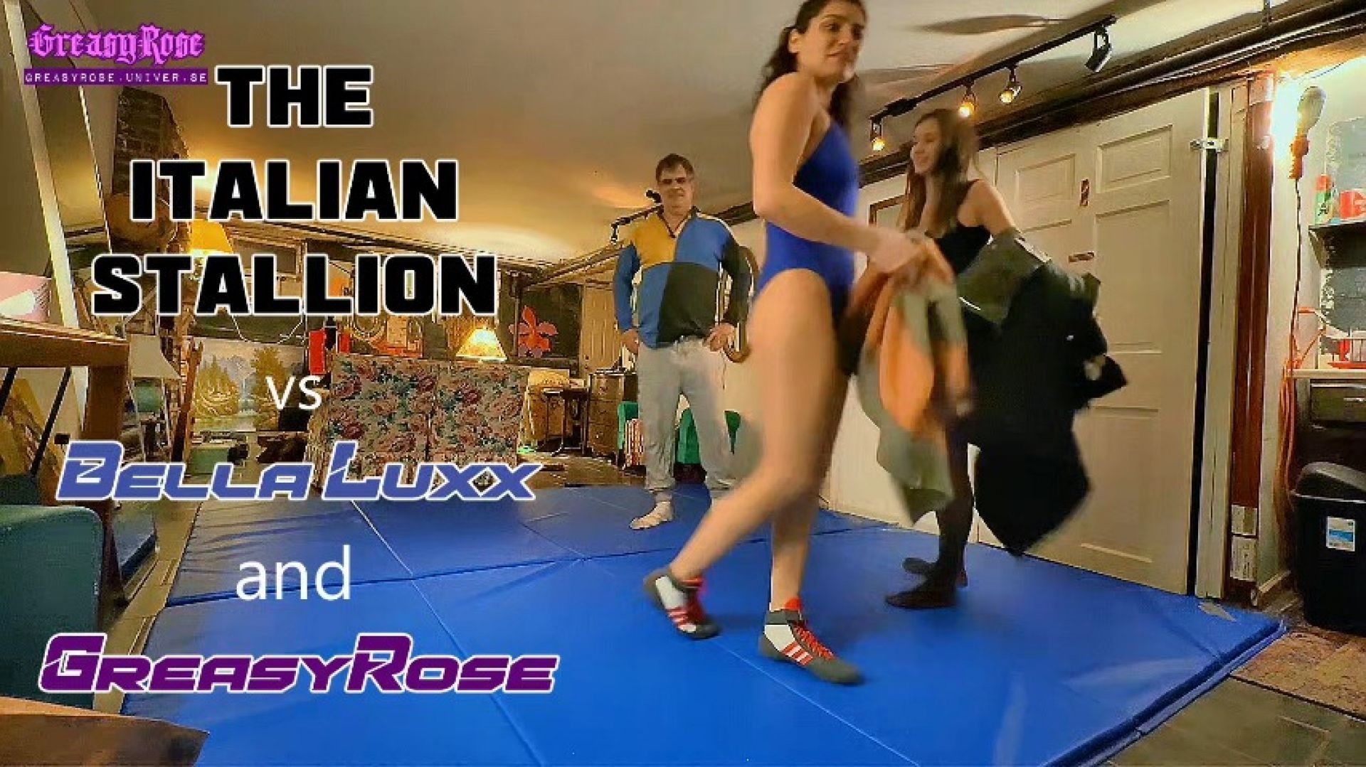 The Italian Stallion Versus Bella Luxx and GreasyRose