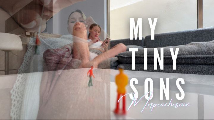 Giant step-mom crushes her step-son