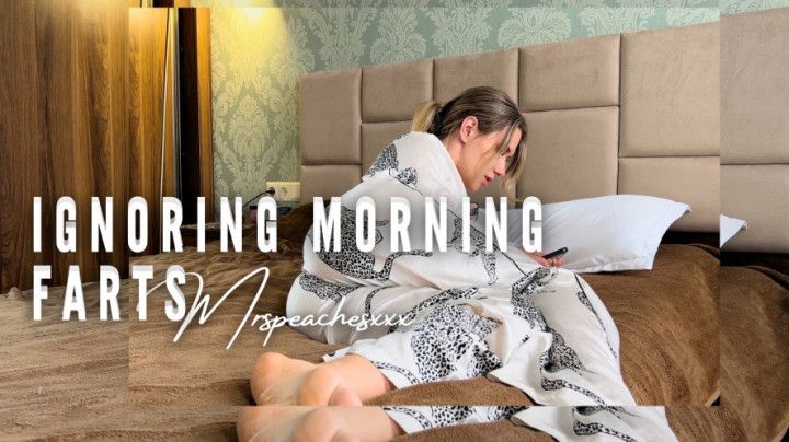 Step-Mommy ignores farts and shows you his asshole