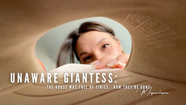 Unaware Giantess Crush Eats Tiny People Then Realizes Truth