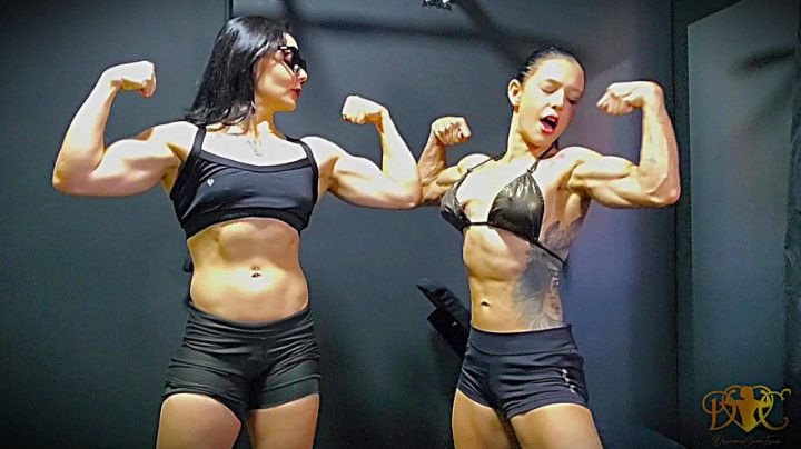 Emilia Clarkson &amp; AngelMuscles - Goddesses in love