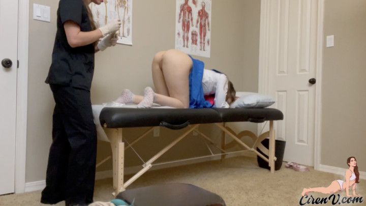 Innocent Girl's Anal Covid Vaccination