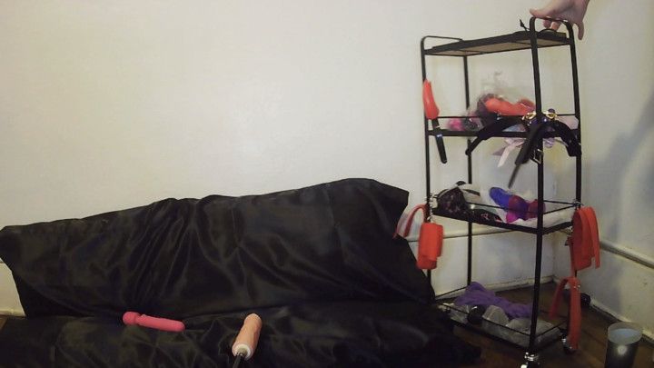 intense face fuck with sex machine