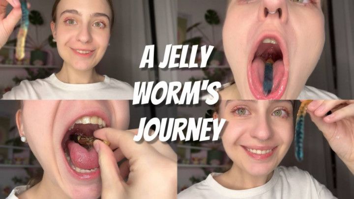 Jelly worm in the throat