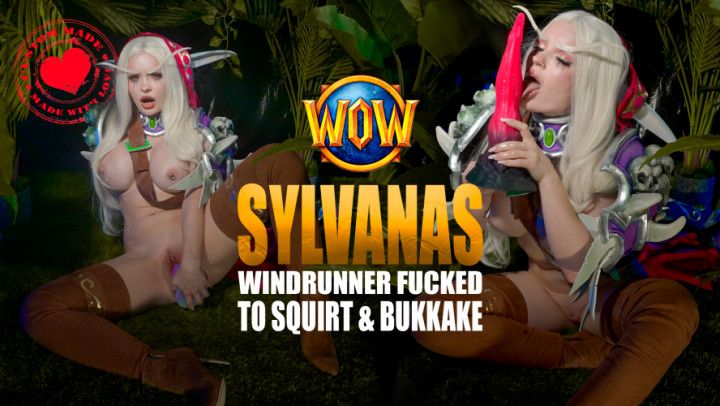 WoW: Sylvanas Windrunner Fucked To Squirt &amp; Bukkake