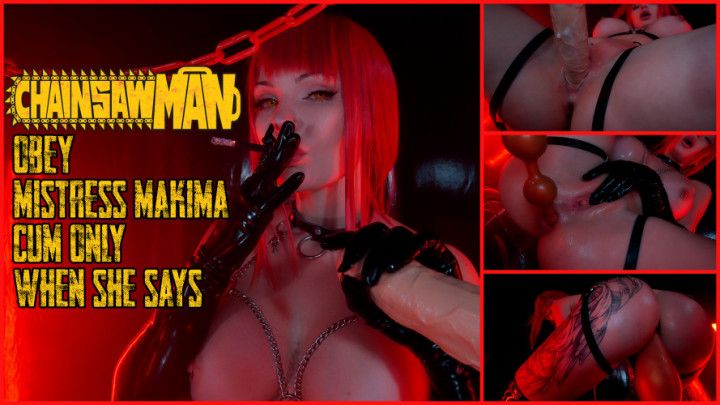 ChainsawMan: Obey Mistress Makima - Cum Only When She Says