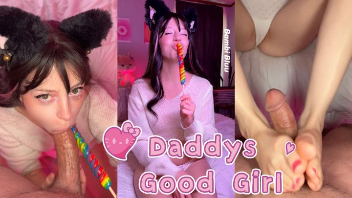 Step-Daddys Footjob &amp; Blowjob