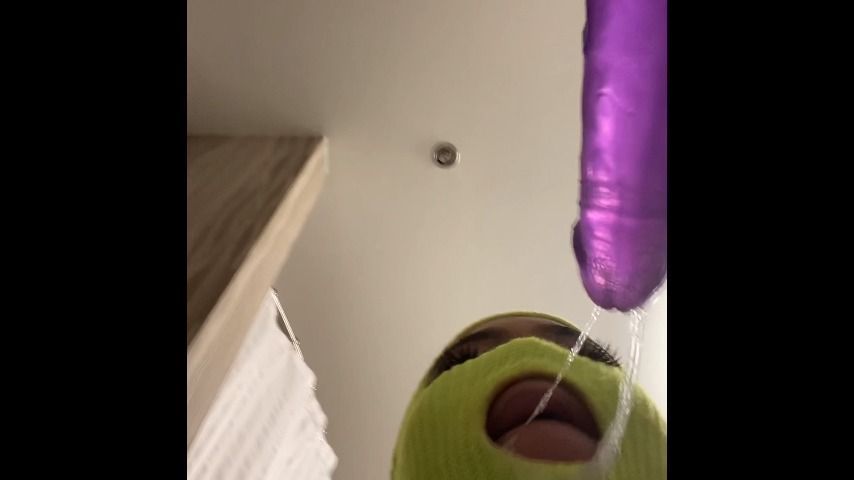 Masked Deepthroat POV