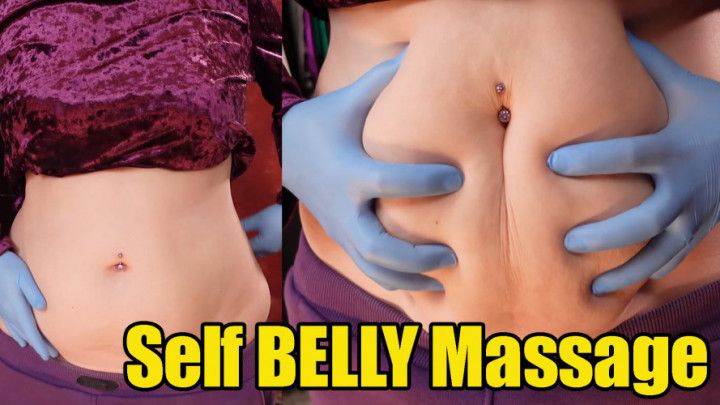 Curvy Comfort: A MILF's Sensual Belly Massage Ritual