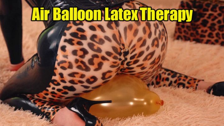 You and I have a special balloon therapy session, non pop