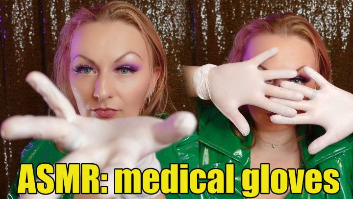 ASMR medical mitrile gloves