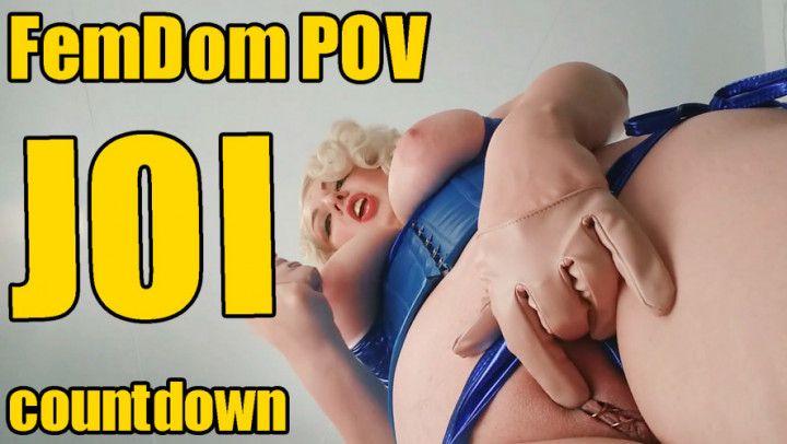 FemDom POV: Jerk Off Instructions with CountDown