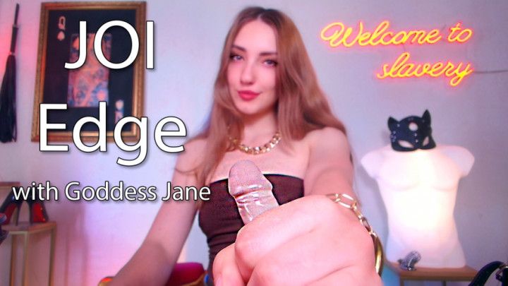 JOI Edge with Goddess Jane