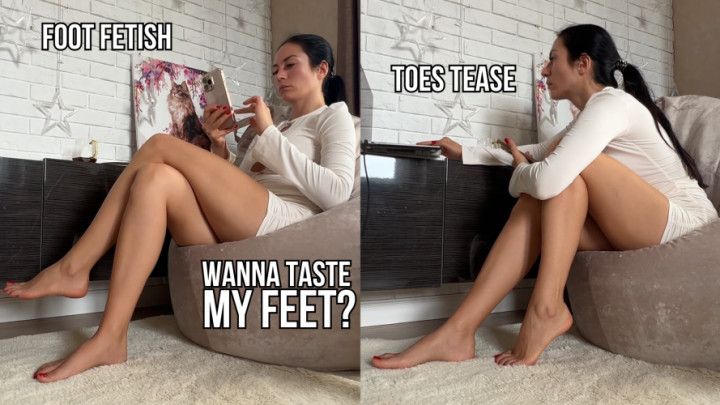 Sensual Foot Tease for True Fetish Addicts