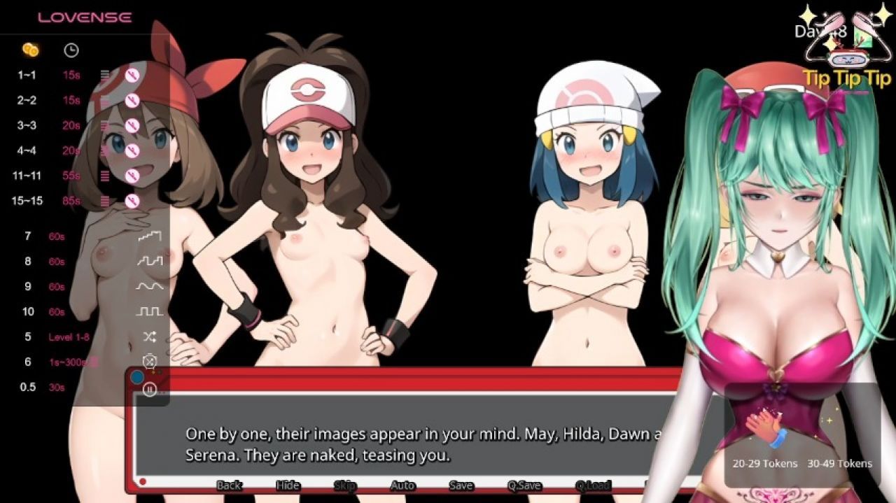 Mystic Vtuber Plays "Lewd Masters" Pokemon Hentai Game