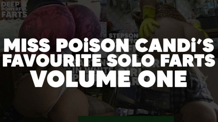 Miss Poison Candi's Favourite Solo Farts Volume One