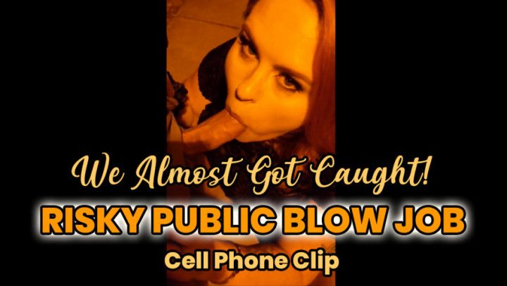 BBW Public Sex: Risky Public Park BJ