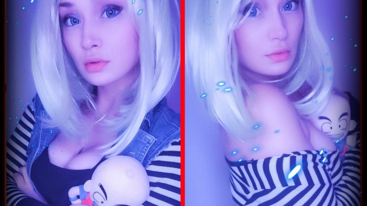 Android 18 Tearing Leggings And Flashing