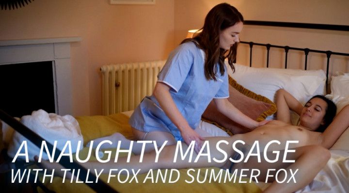 A Naughty Massage With Tilly Fox and Summer Fox