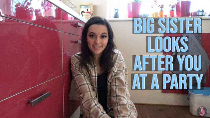 Big step-Sister Looks After You At A Party