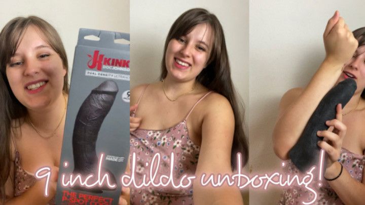 9 Inch Dildo Unboxing