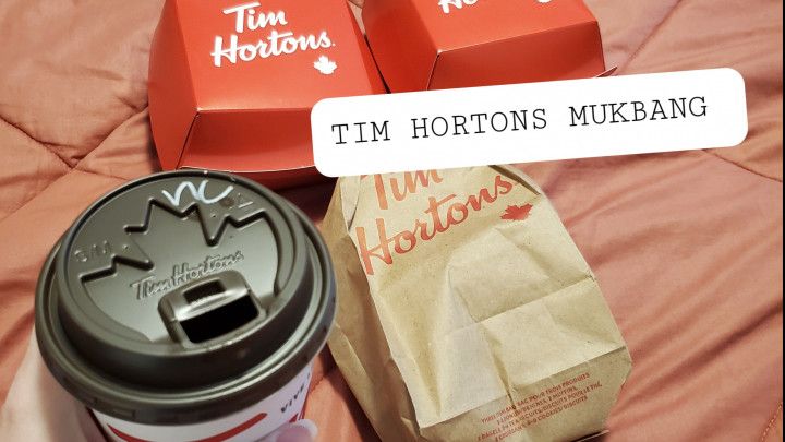 Tim Hortons Mukbang