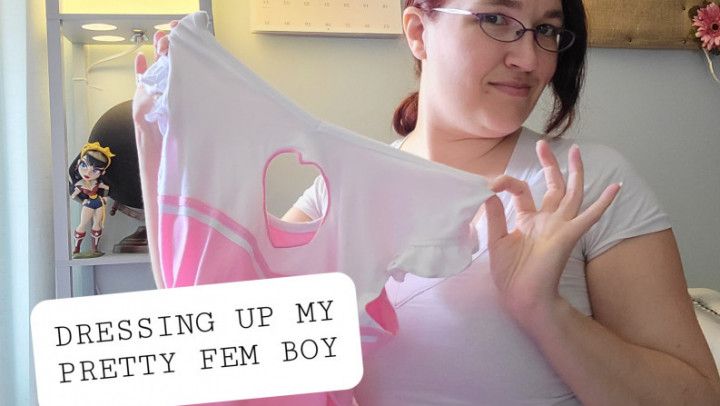 Dressing up my Pretty Sissy Fem Boy - Sissification